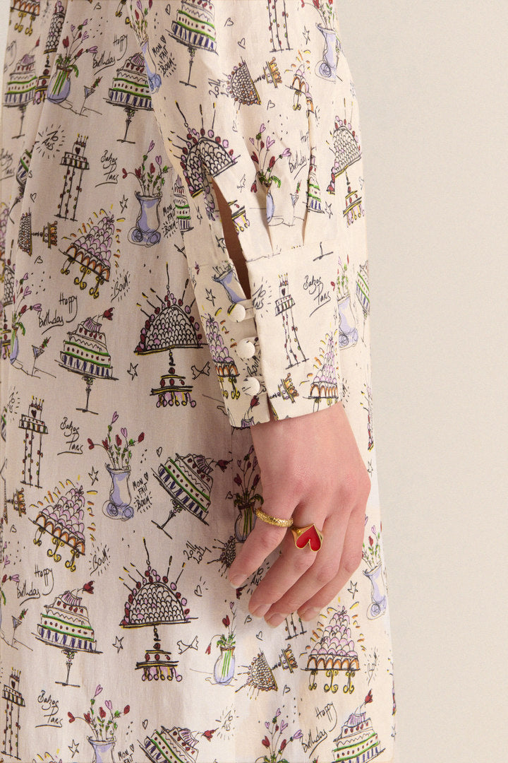 Robe Sereine imprimé anniversaire