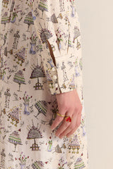 Robe Sereine imprimé anniversaire