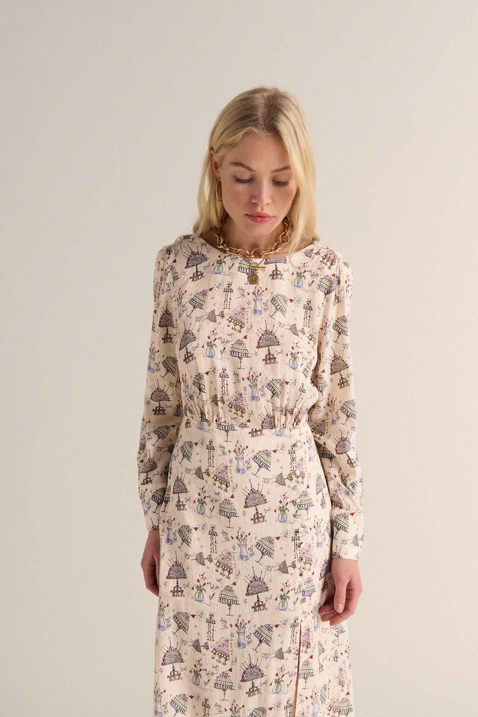 Robe Sereine imprimé anniversaire