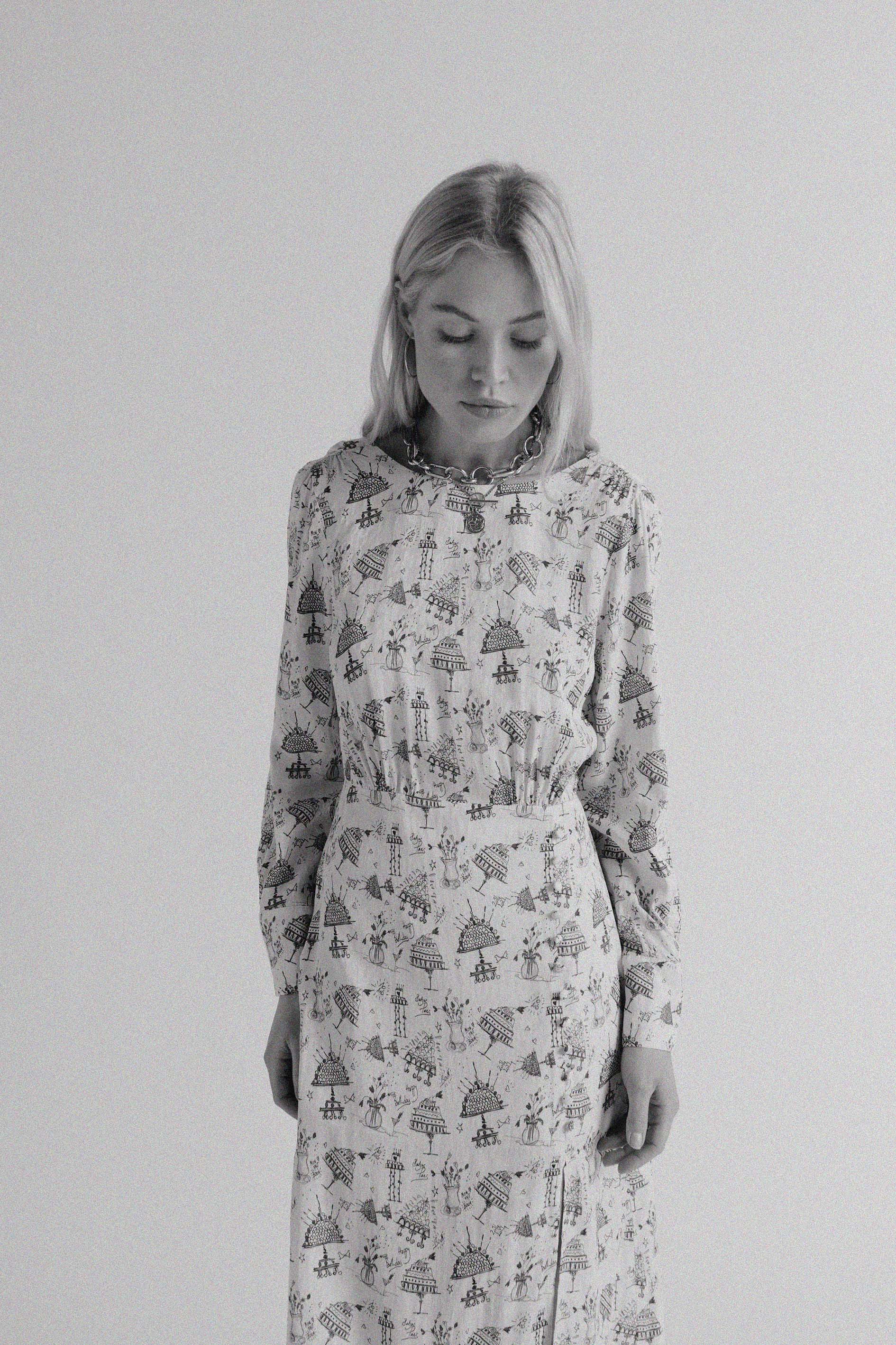 Robe Sereine imprimé anniversaire