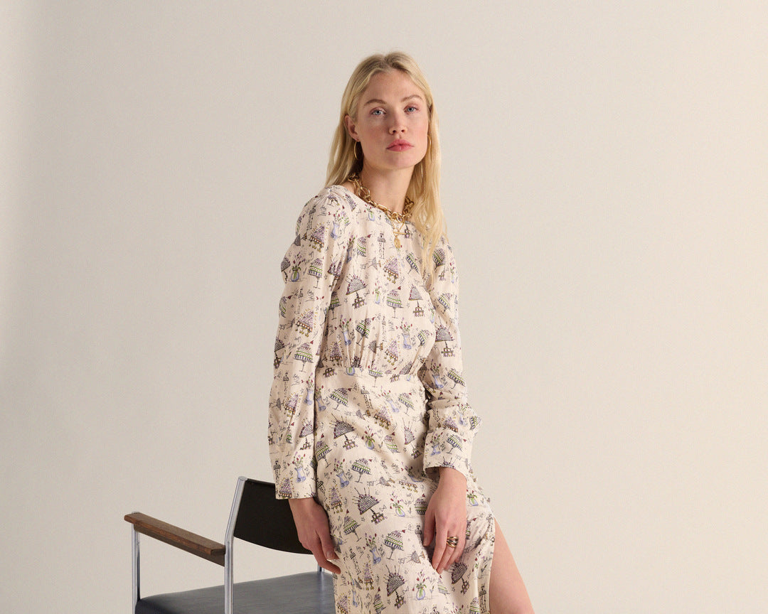 Robe Sereine imprimé anniversaire
