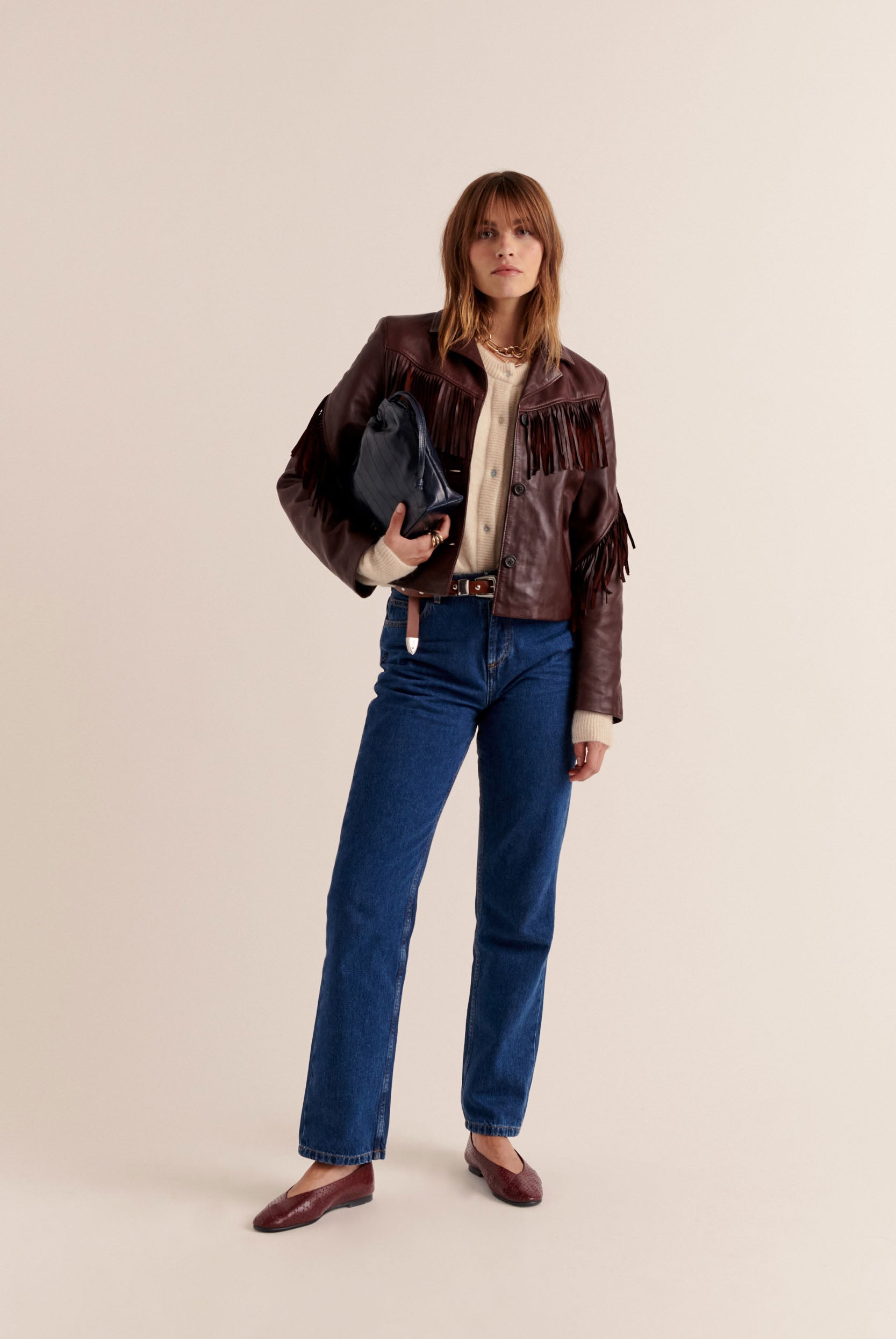 Jean Fauve bleu midi