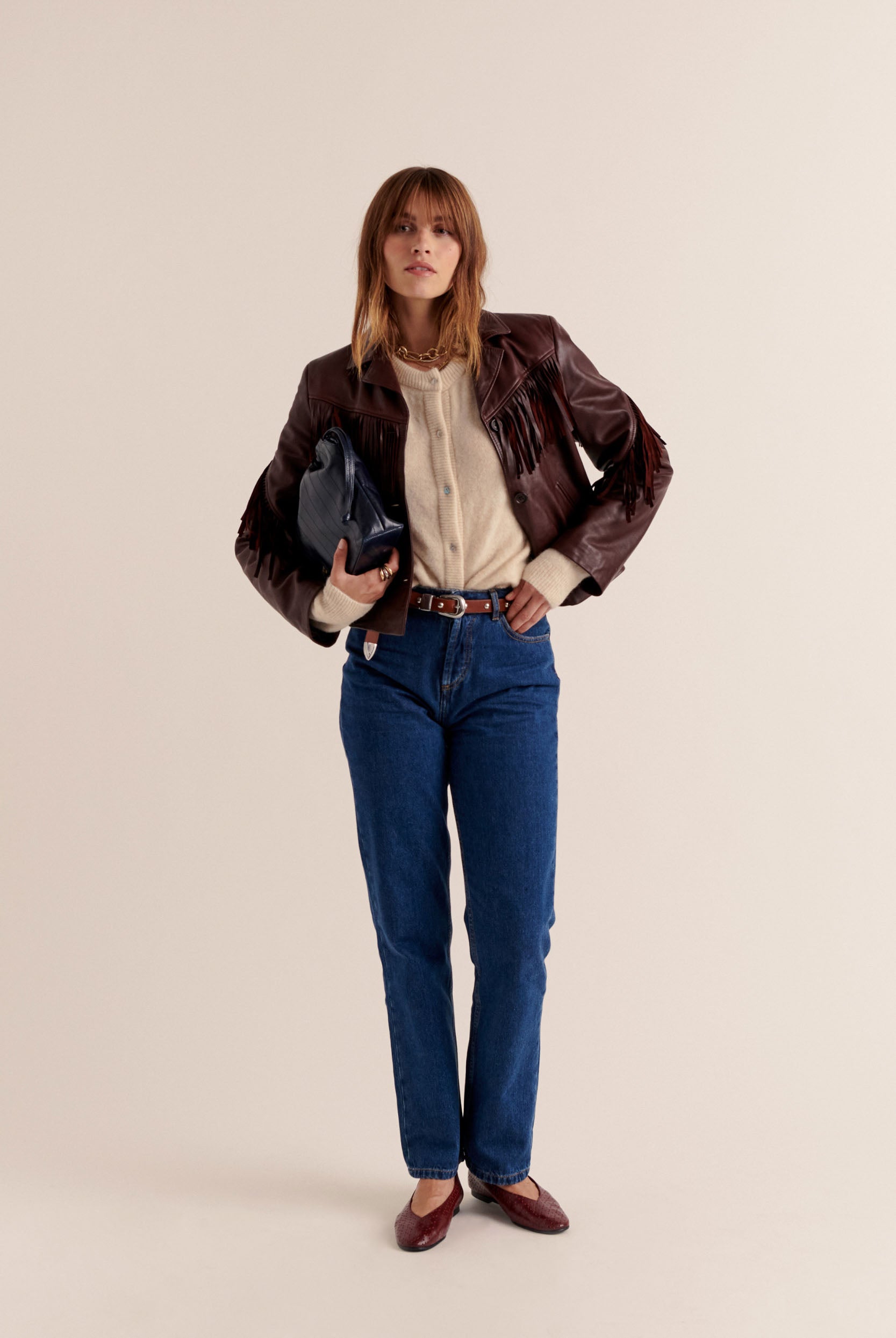 Jean Fauve bleu midi