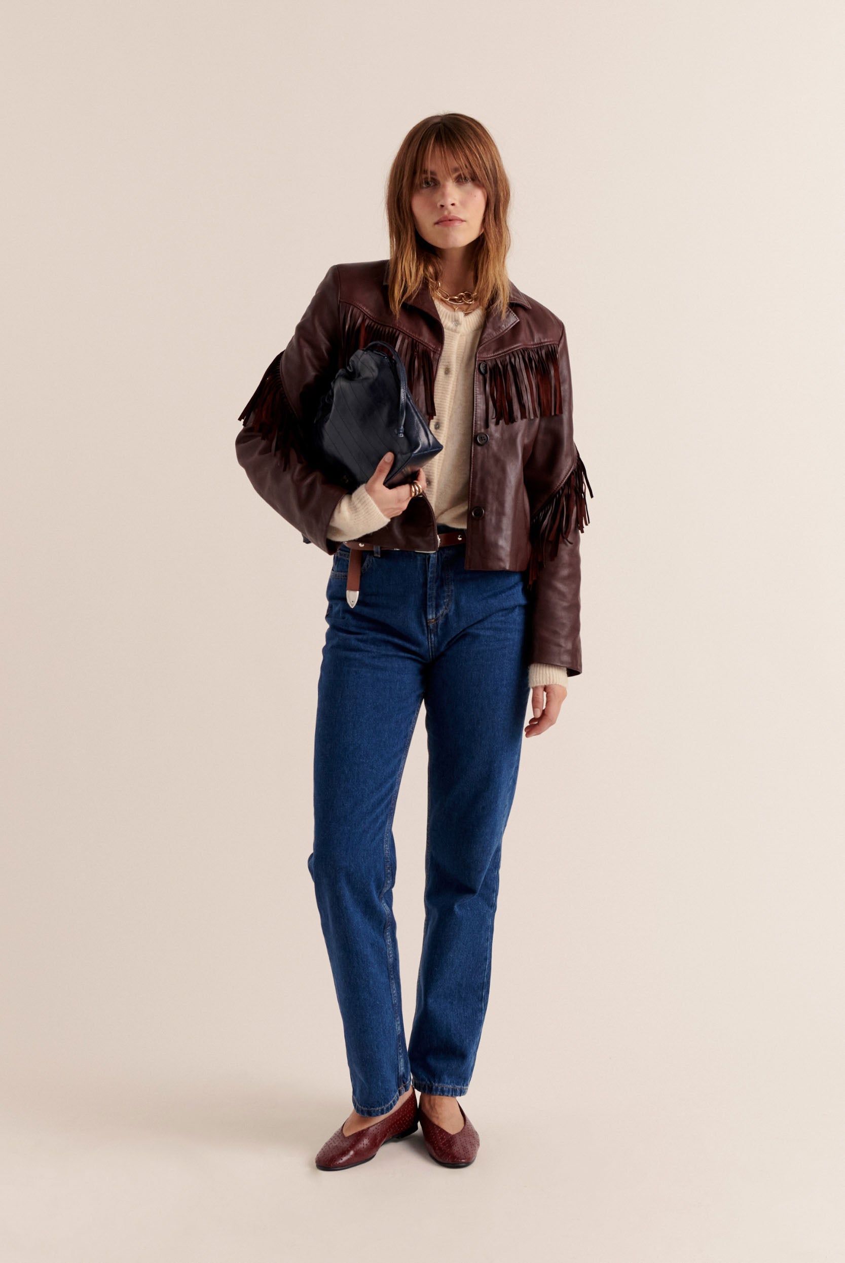 Jean Fauve bleu midi