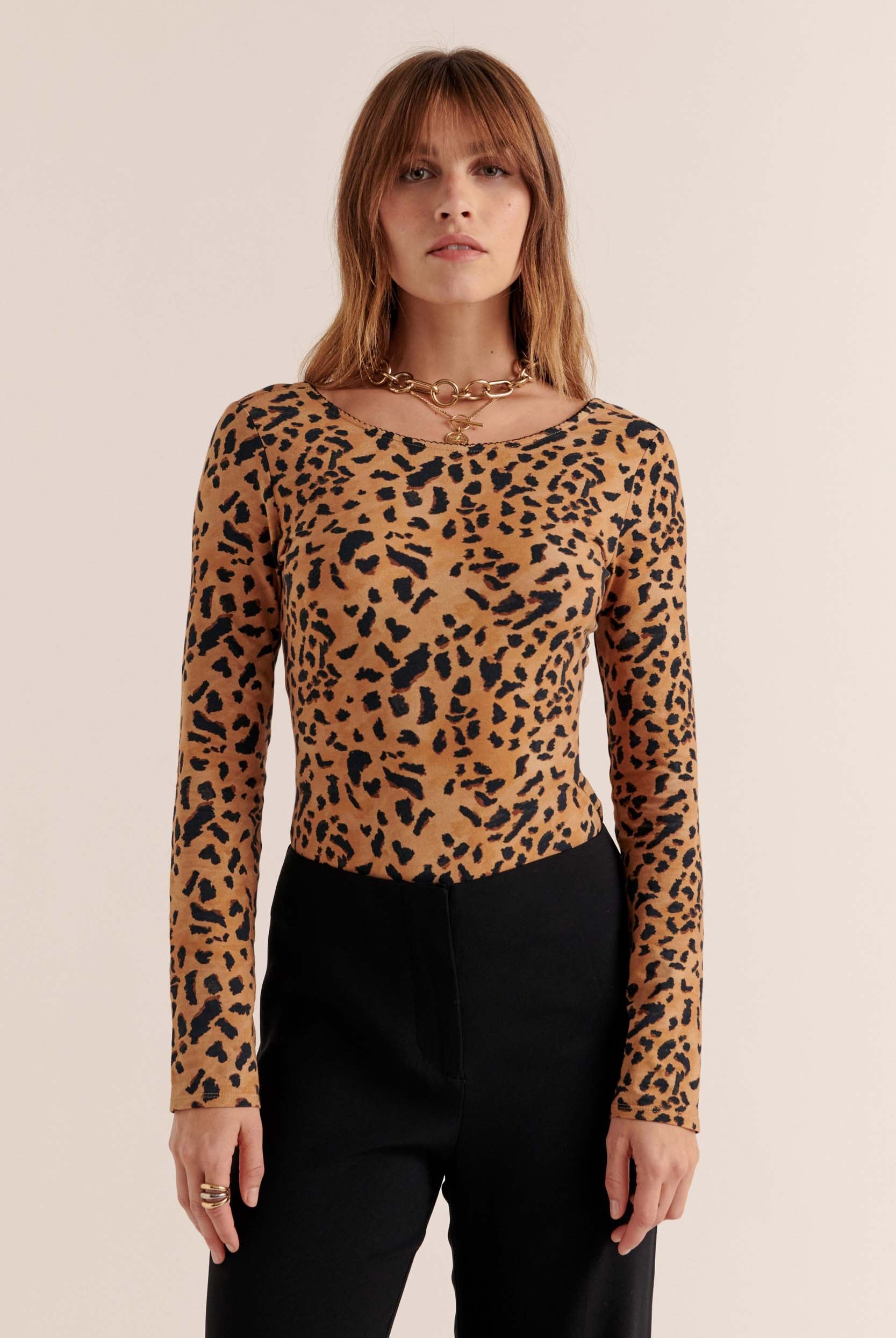 Body Brol guépard cappuccino