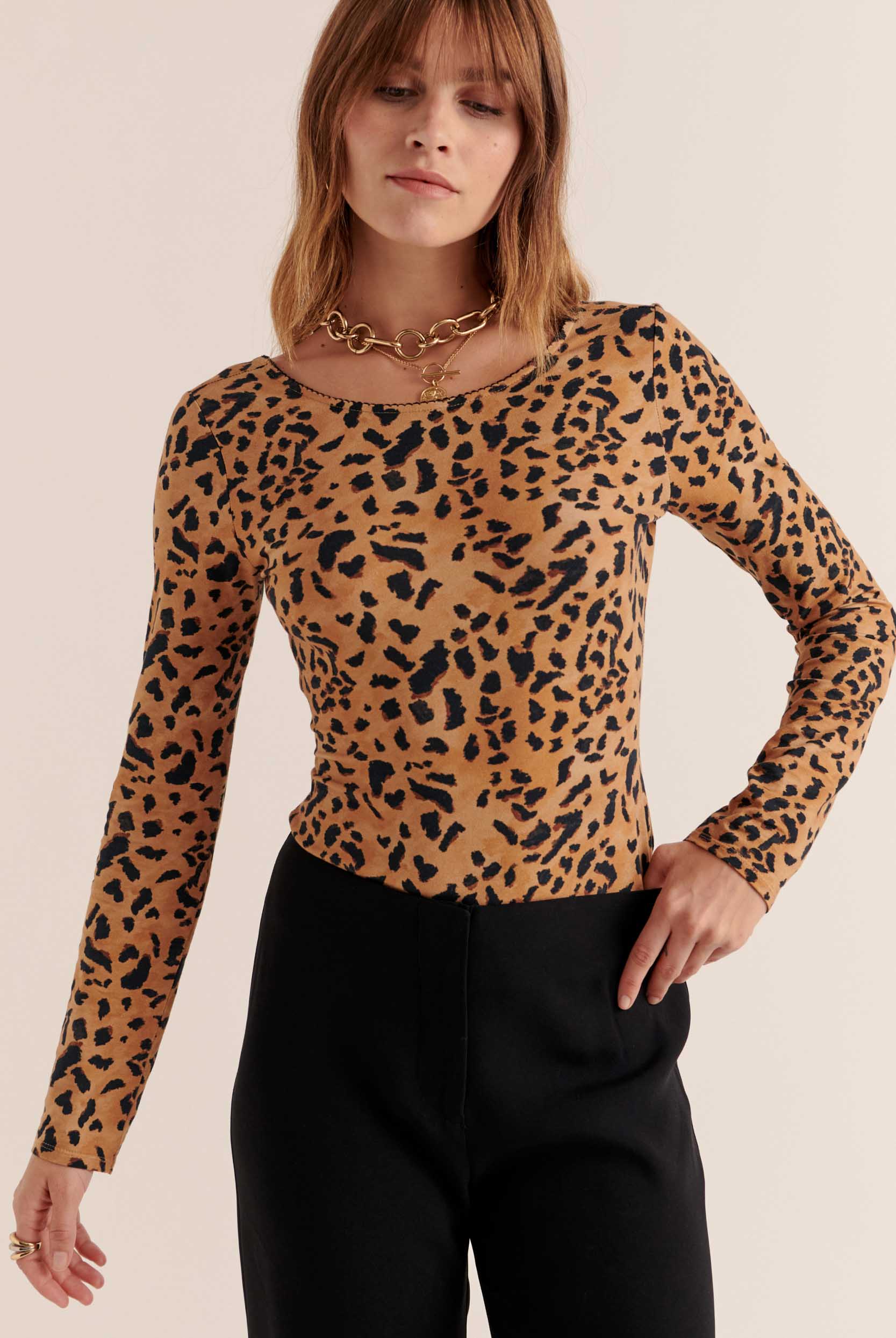 Body Brol guépard cappuccino