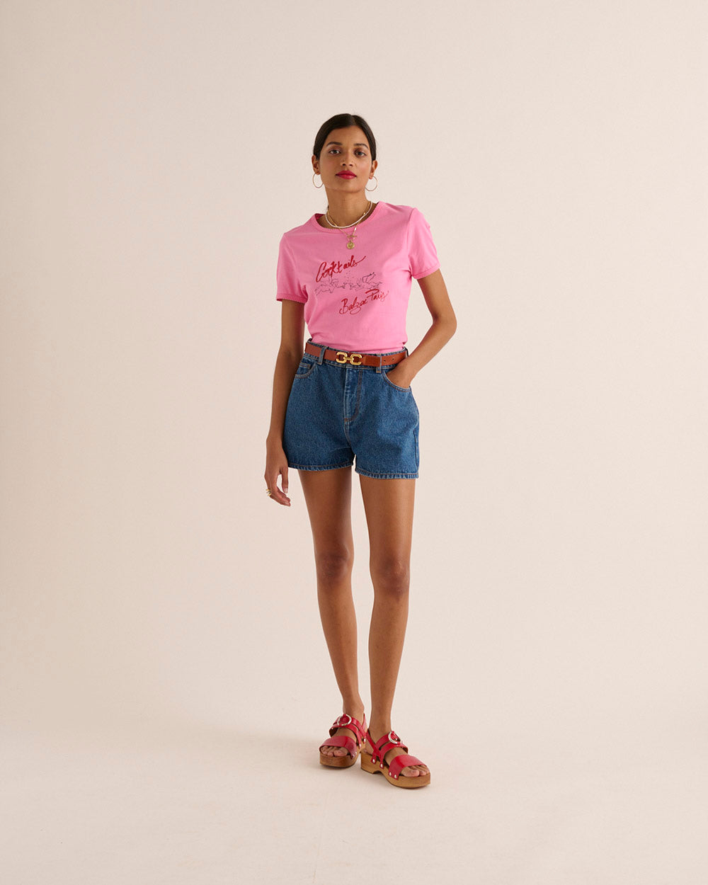 Sandales Lysia rouge