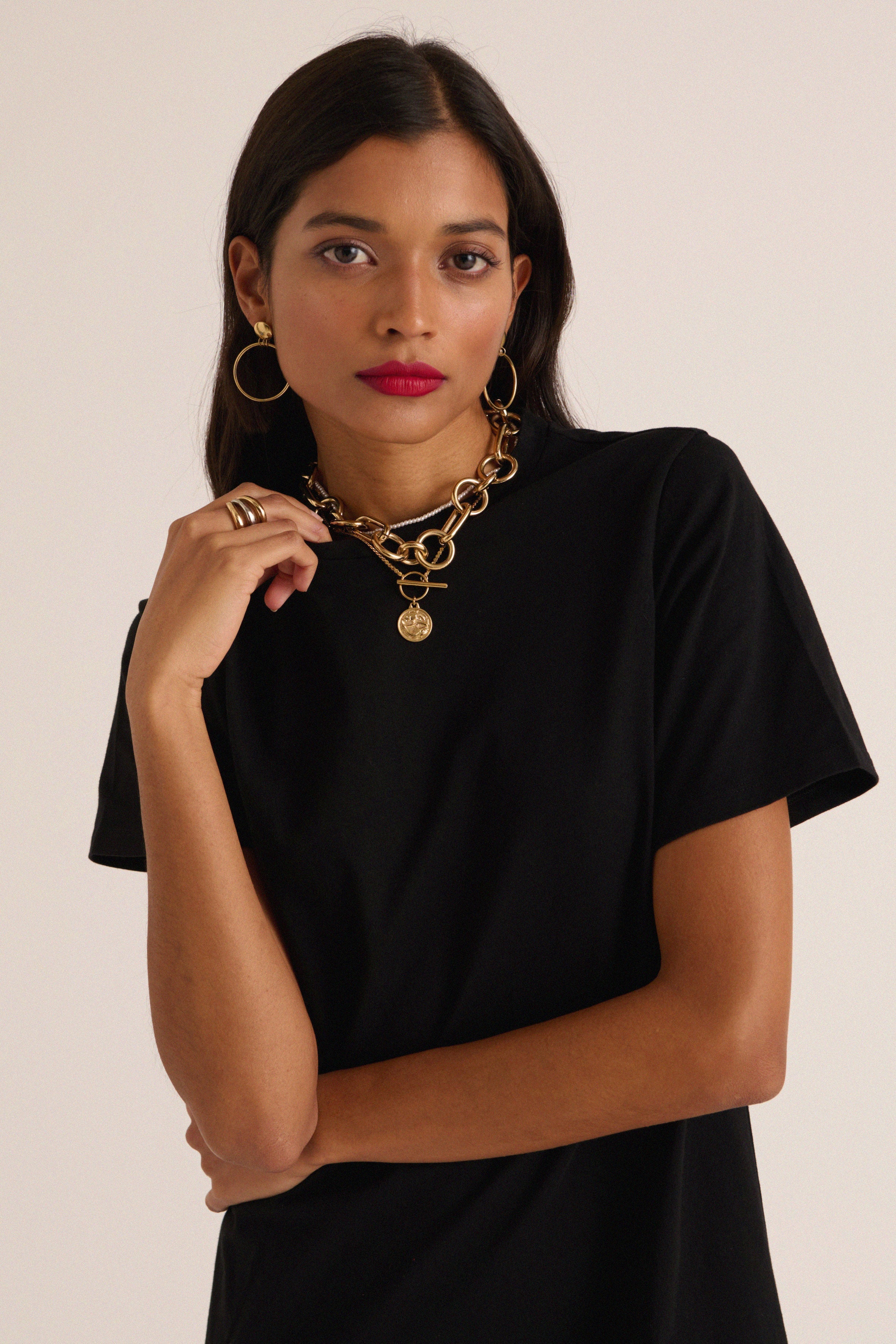 Robe Claodia noir