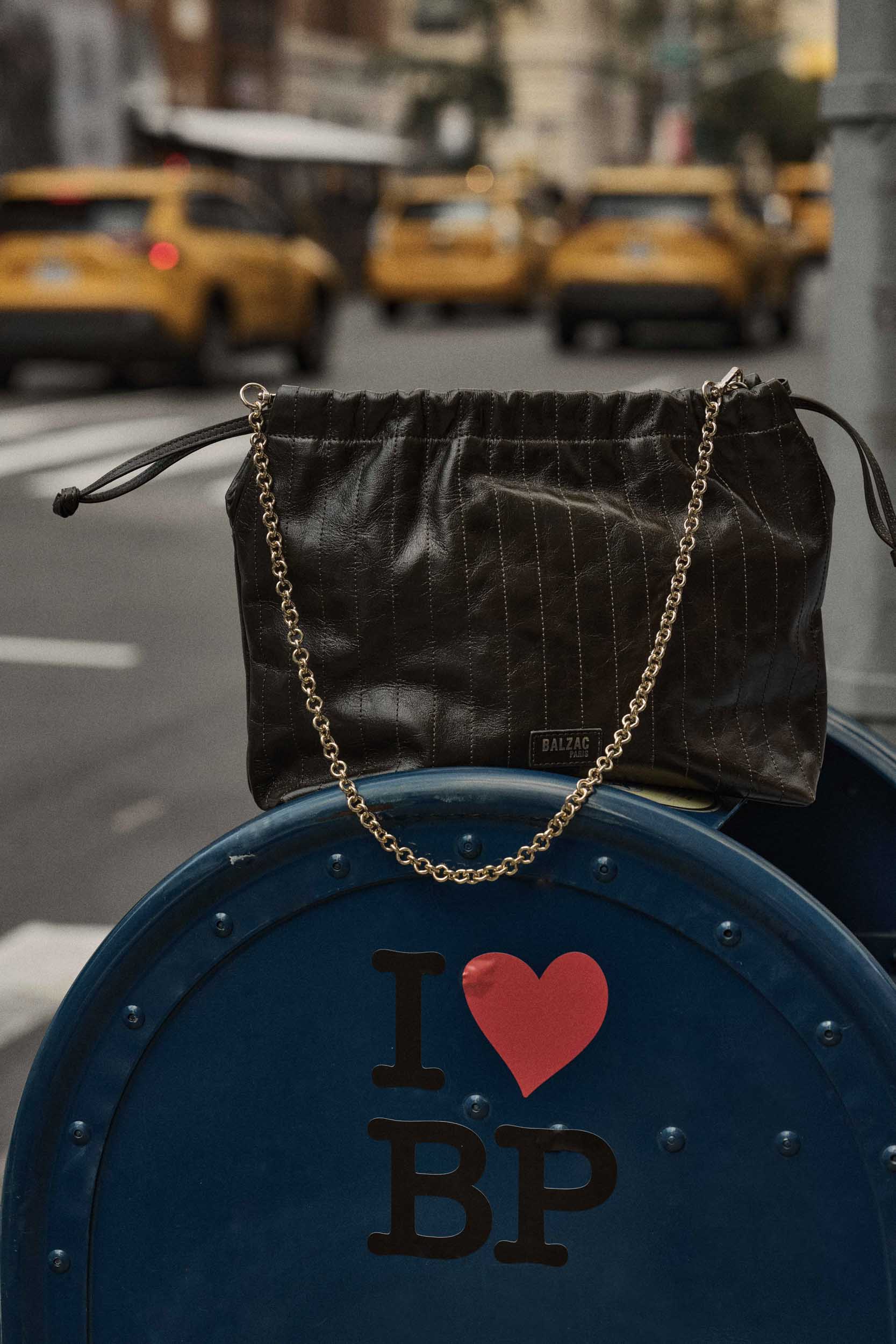 Sac Amaïa froissé noir