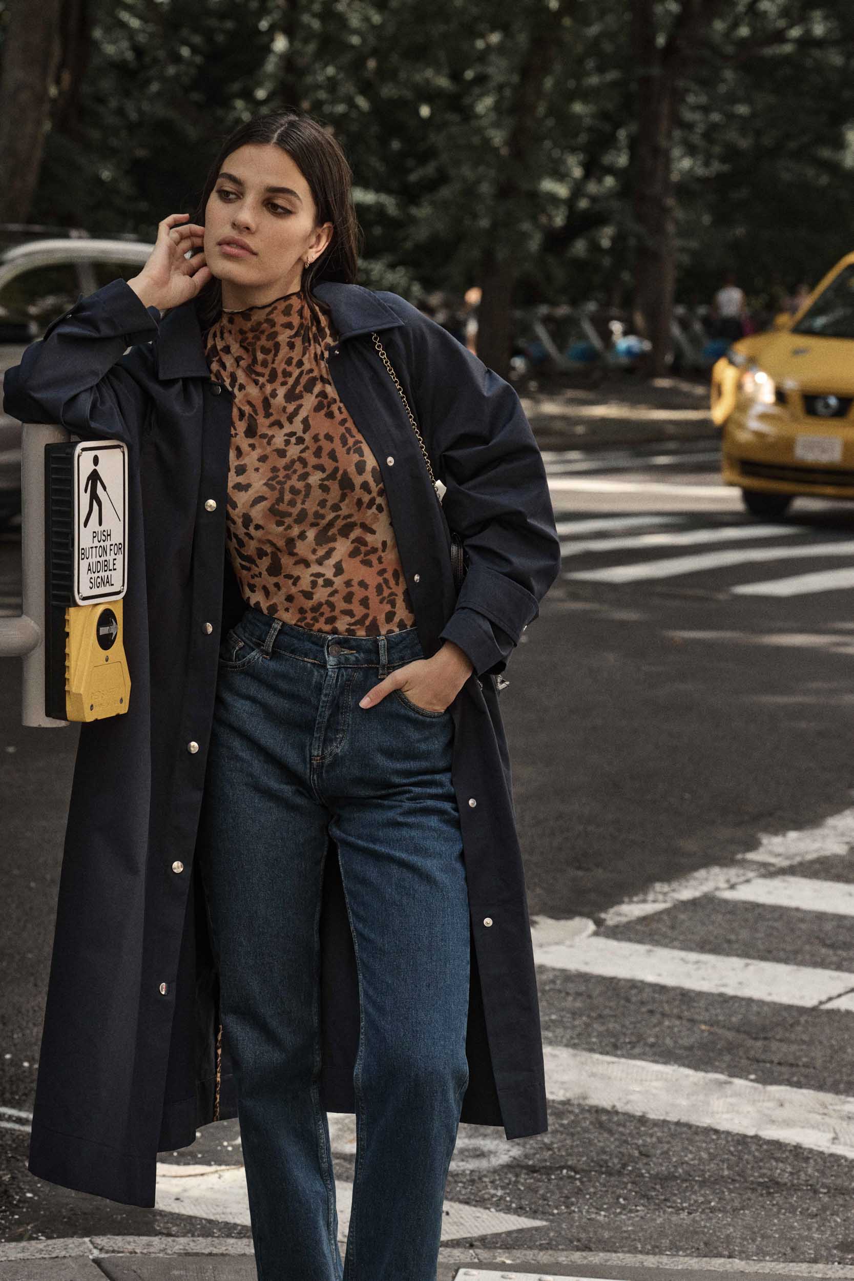 Jean Fauve bleu midi