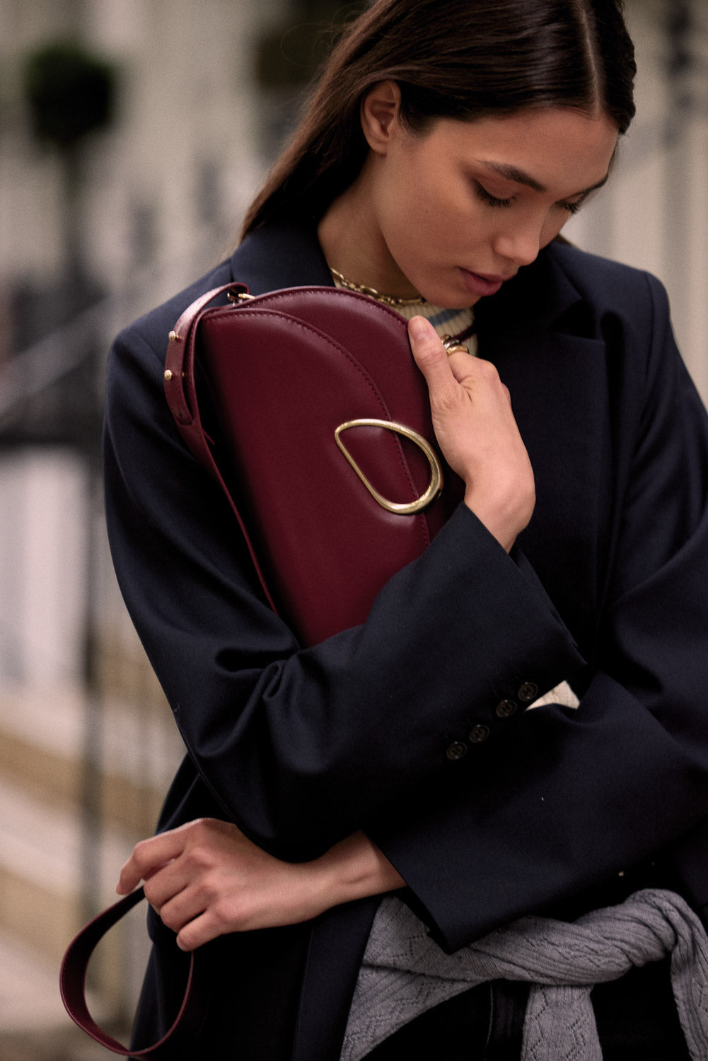 Sac Maé bordeaux