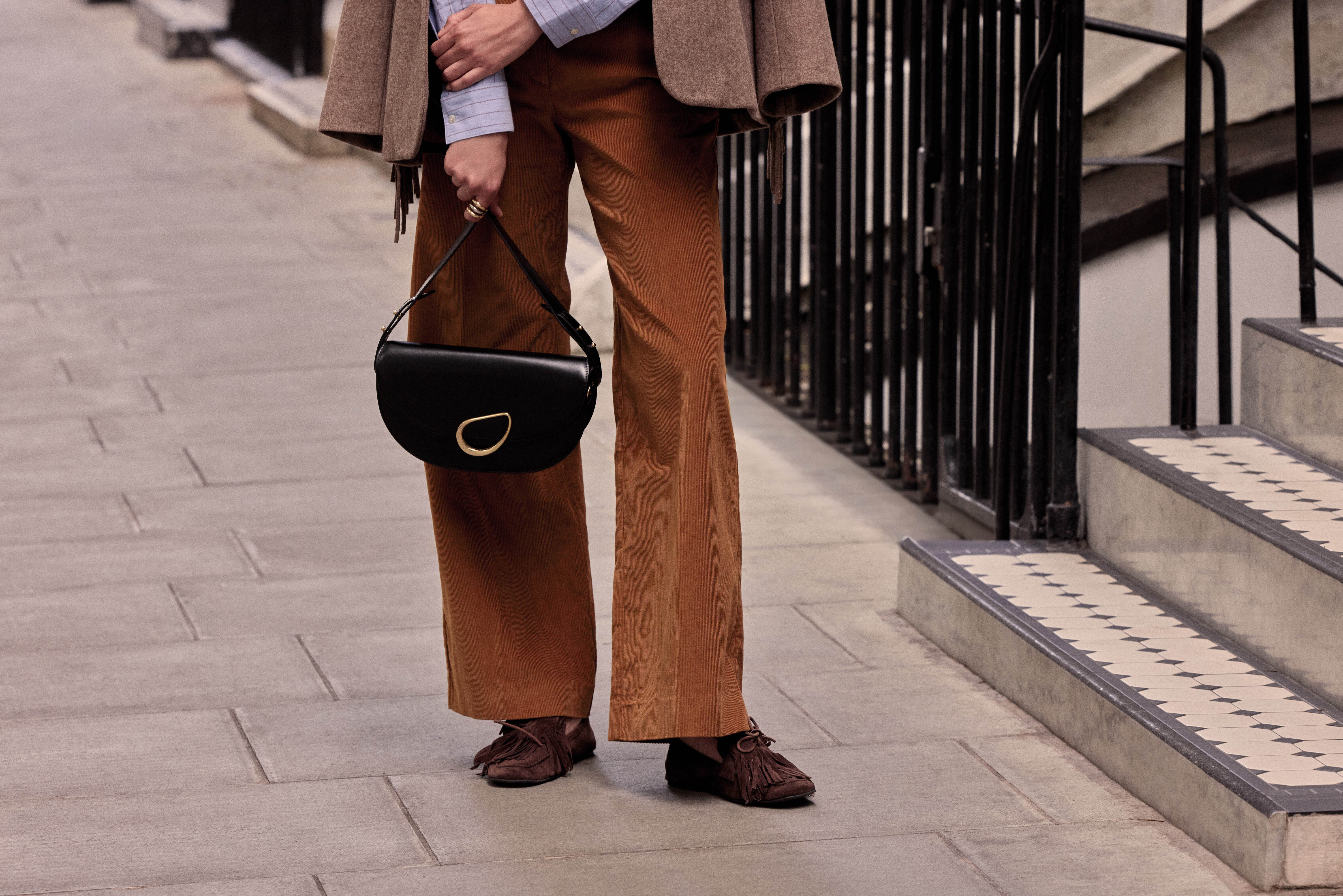 Pantalon Siméon velours camel