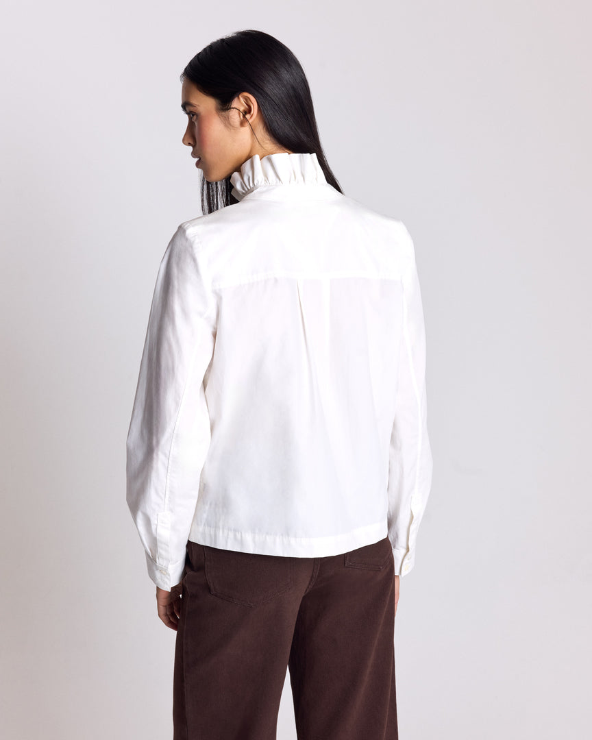 Chemise Cyrielle blanc naturel