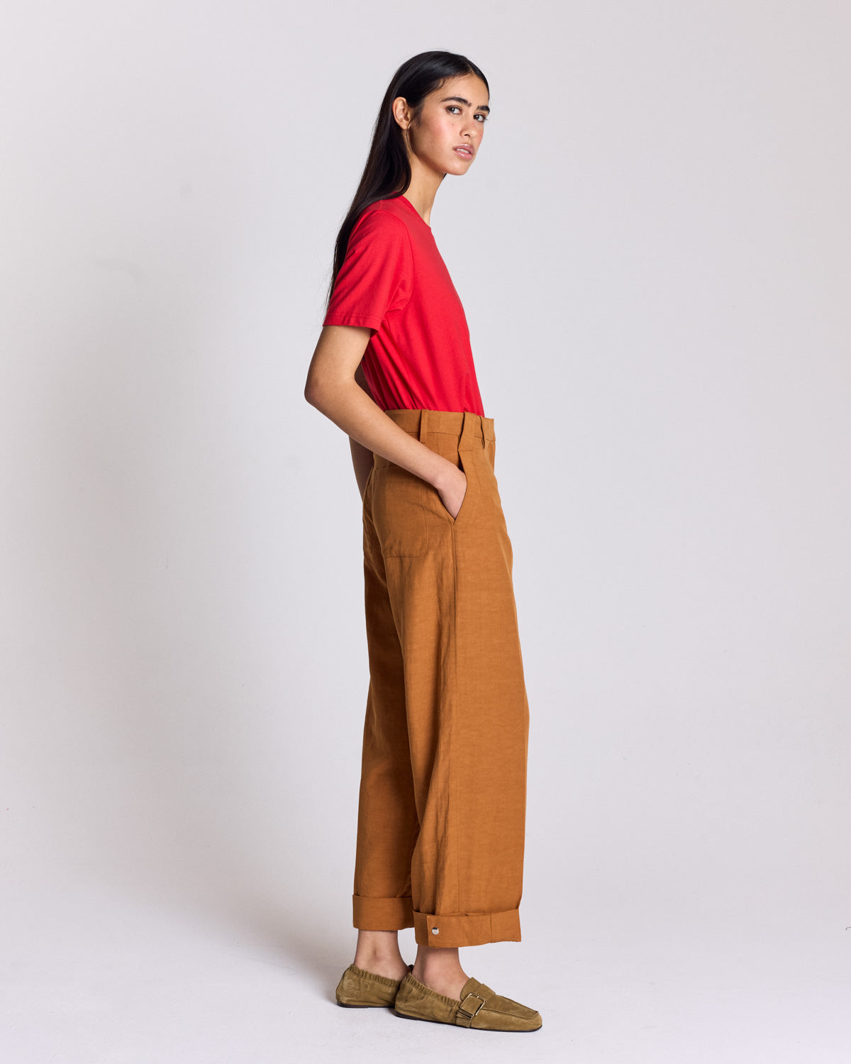 Pantalon Tristan cannelle