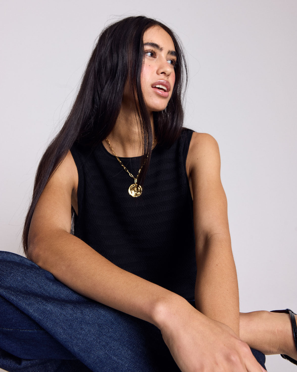 Collier Athéna doré