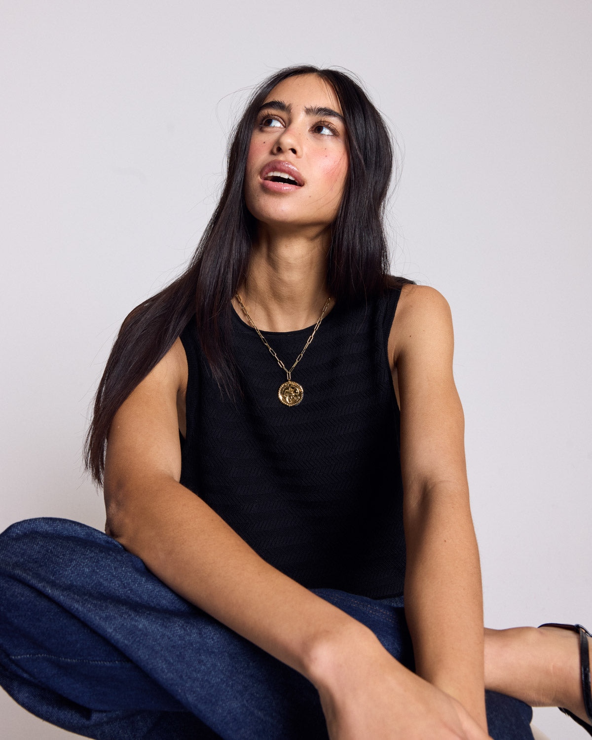 Collier Athéna doré