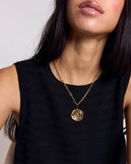 Collier Athéna doré