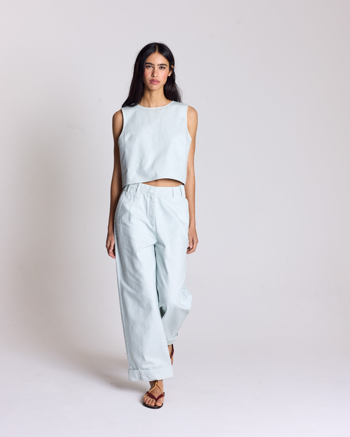 Pantalon Tristan bleu ciel