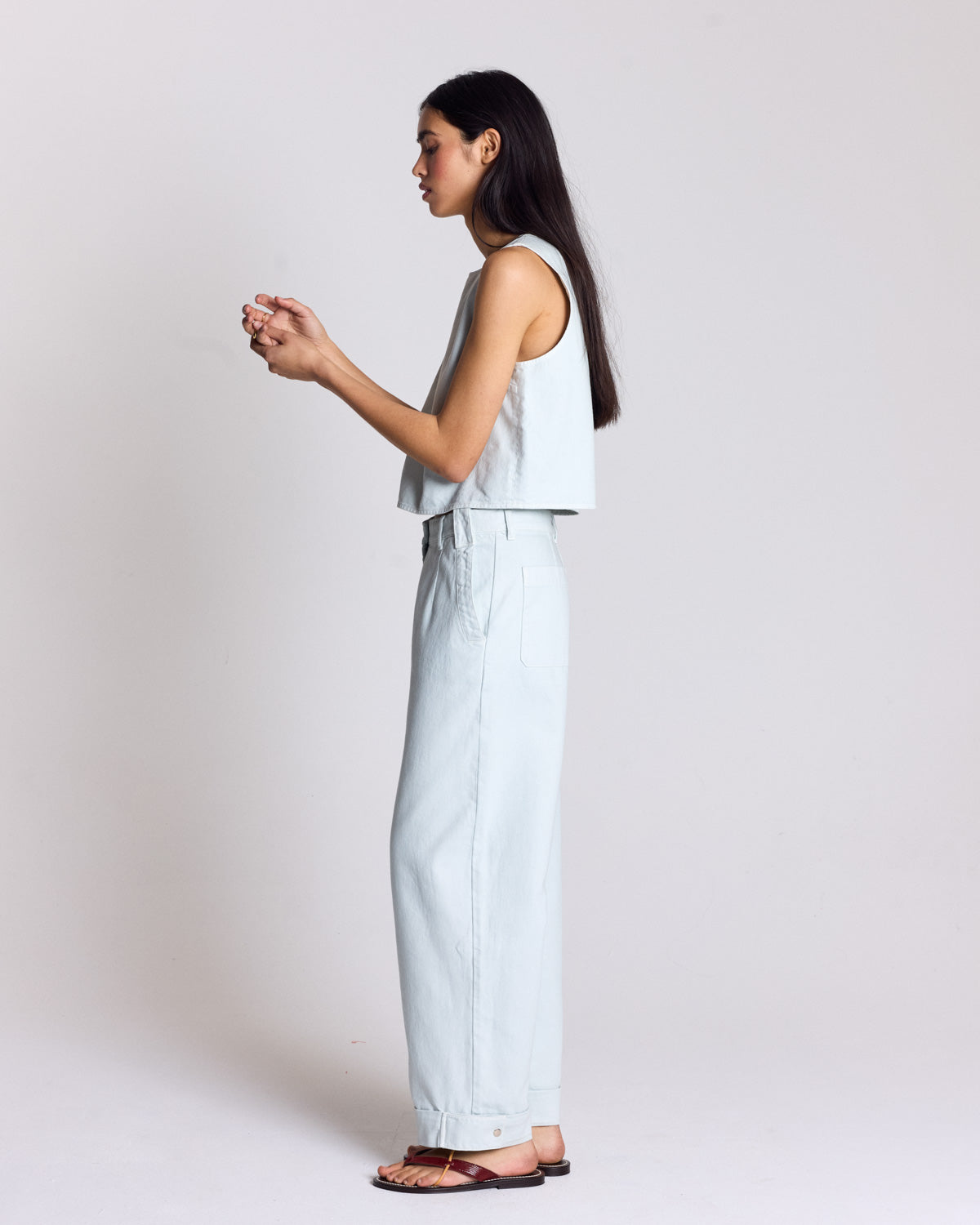 Pantalon Tristan bleu ciel