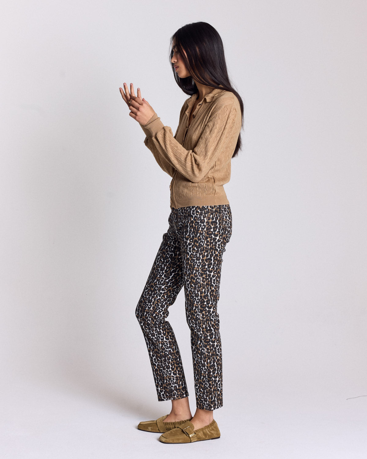 Cardigan Odile sable