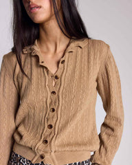 Cardigan Odile sable