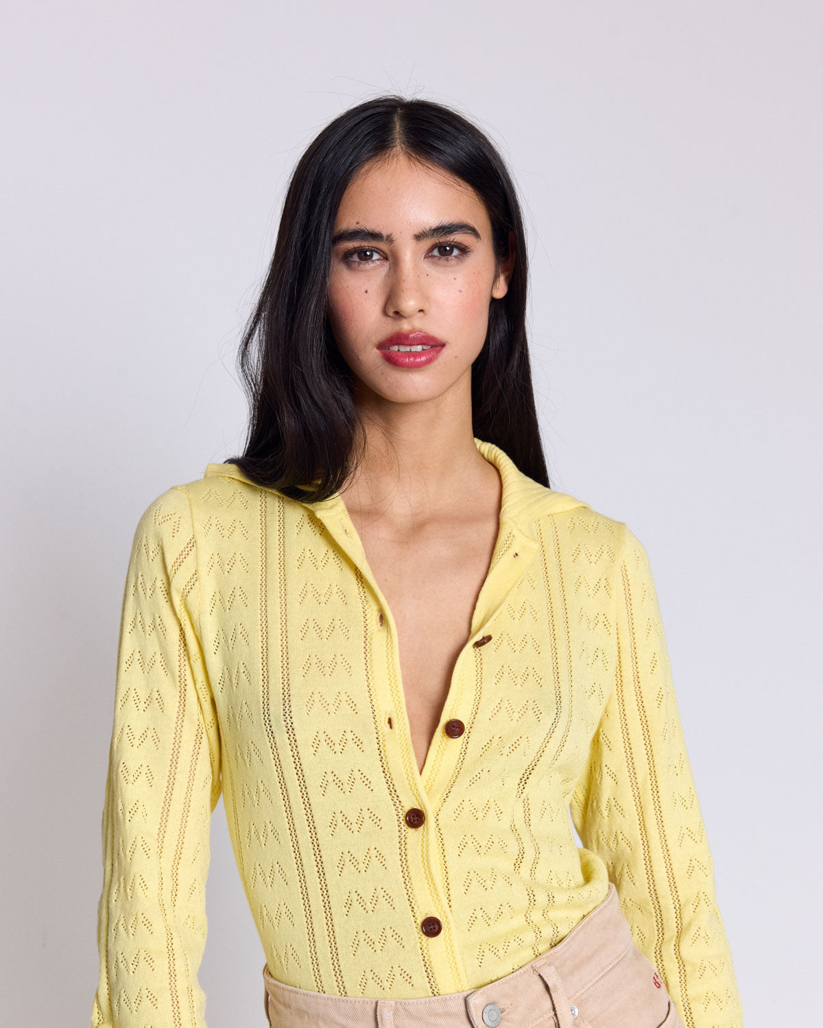 Cardigan Melissa jaune