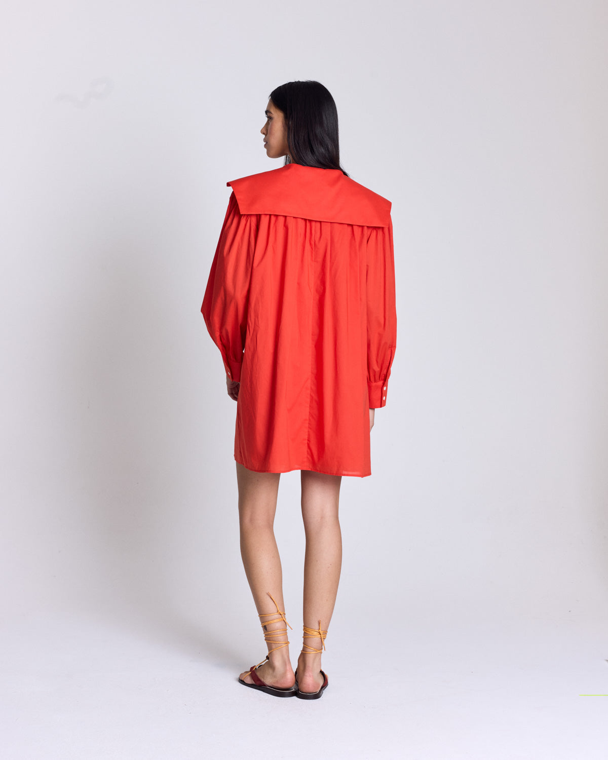Robe Celestine rouge coquelicot
