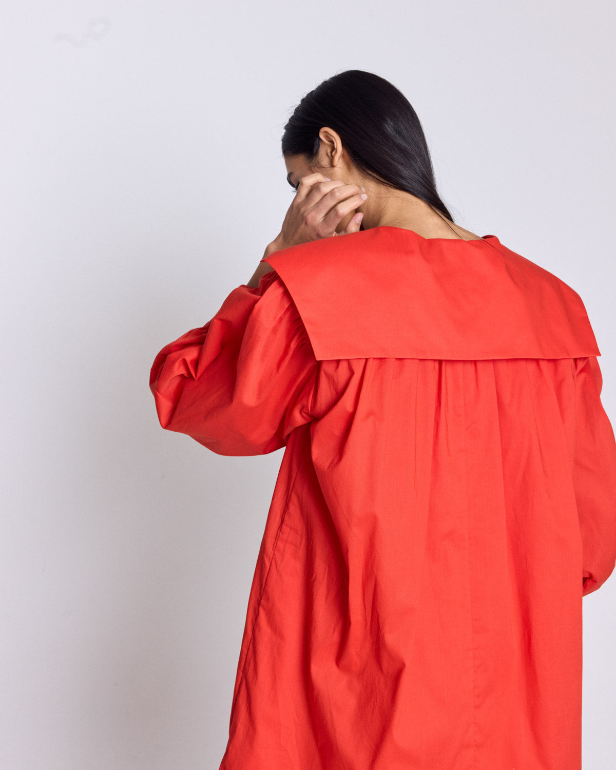 Robe Celestine rouge coquelicot