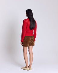 Short Germain noisette