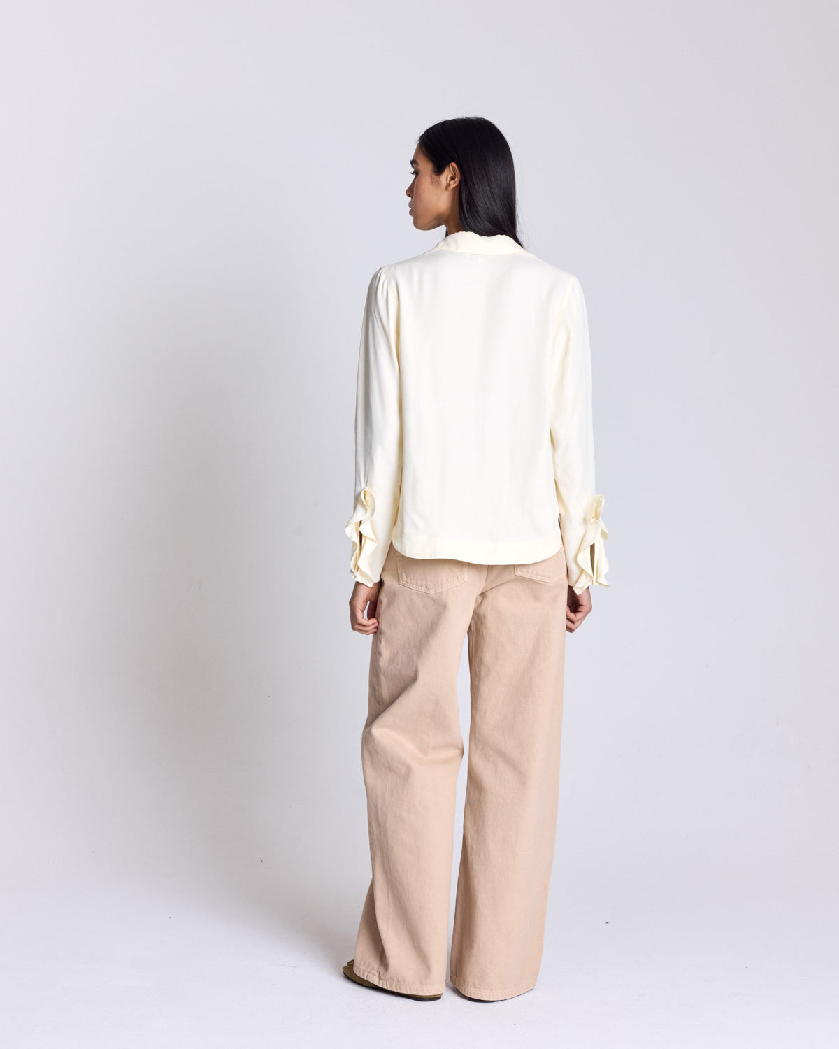 Chemise Noya jaune clair