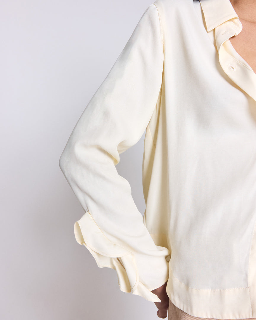 Chemise Noya jaune clair