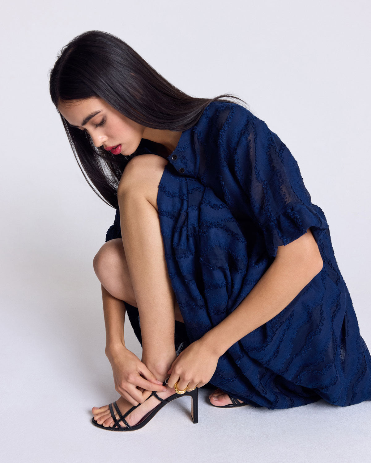 Blouse Constantine bleu marine