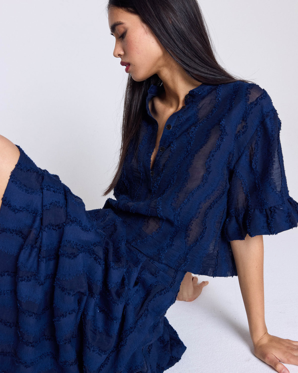 Blouse Constantine bleu marine