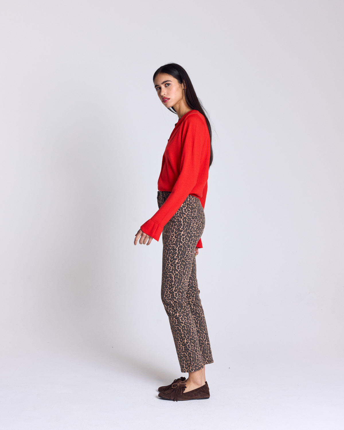 Cardigan Rosalie rouge