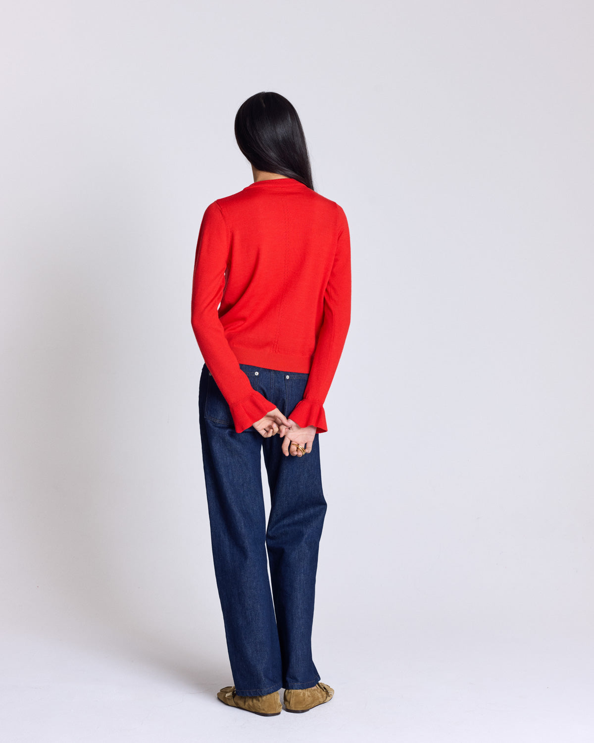Cardigan Rosalie rouge