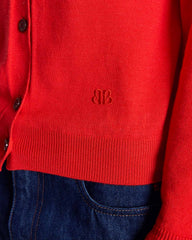 Cardigan Rosalie rouge
