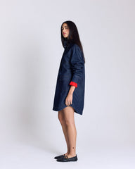Robe Claire bleu brut