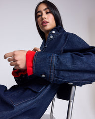 Robe Claire bleu brut
