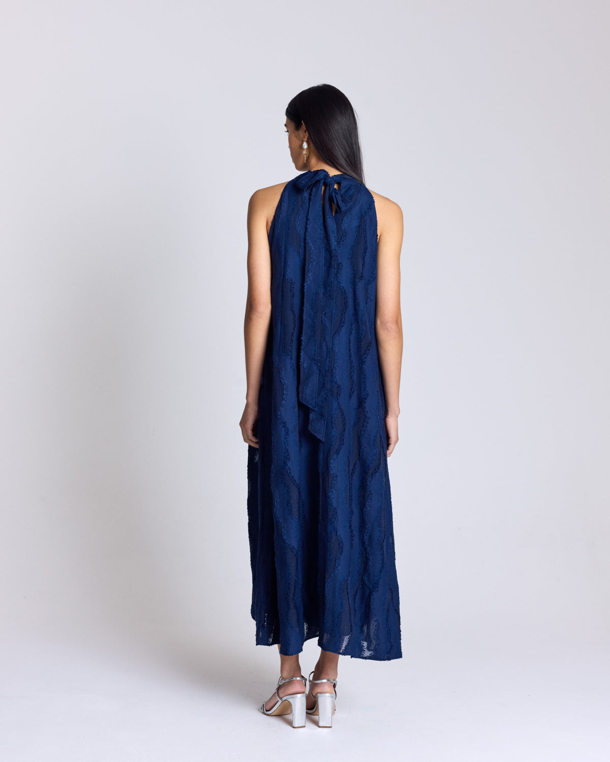 Robe Daphne bleu marine