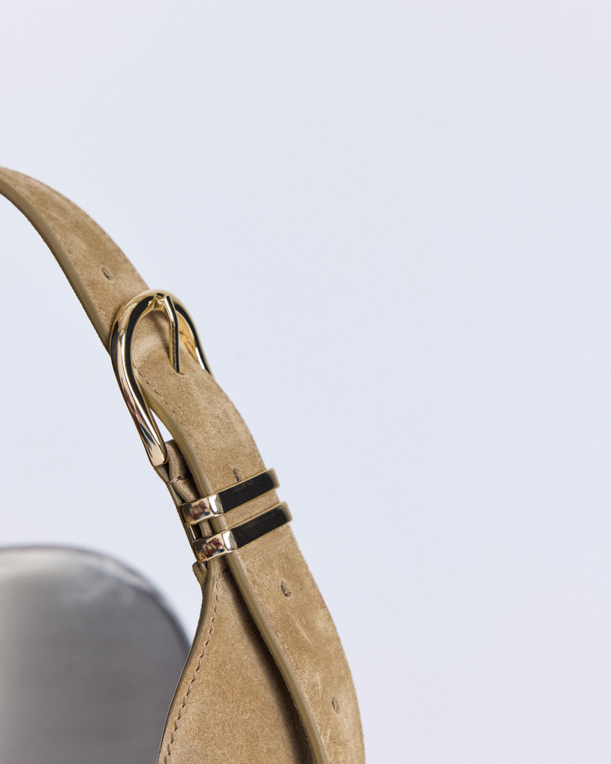 Sac Gala croûte de cuir kaki