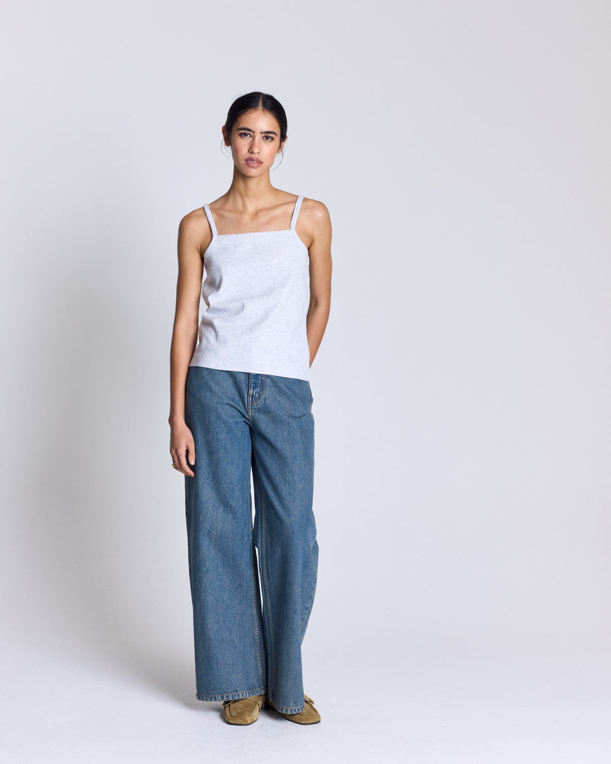 Jean Mateo bleu vintage