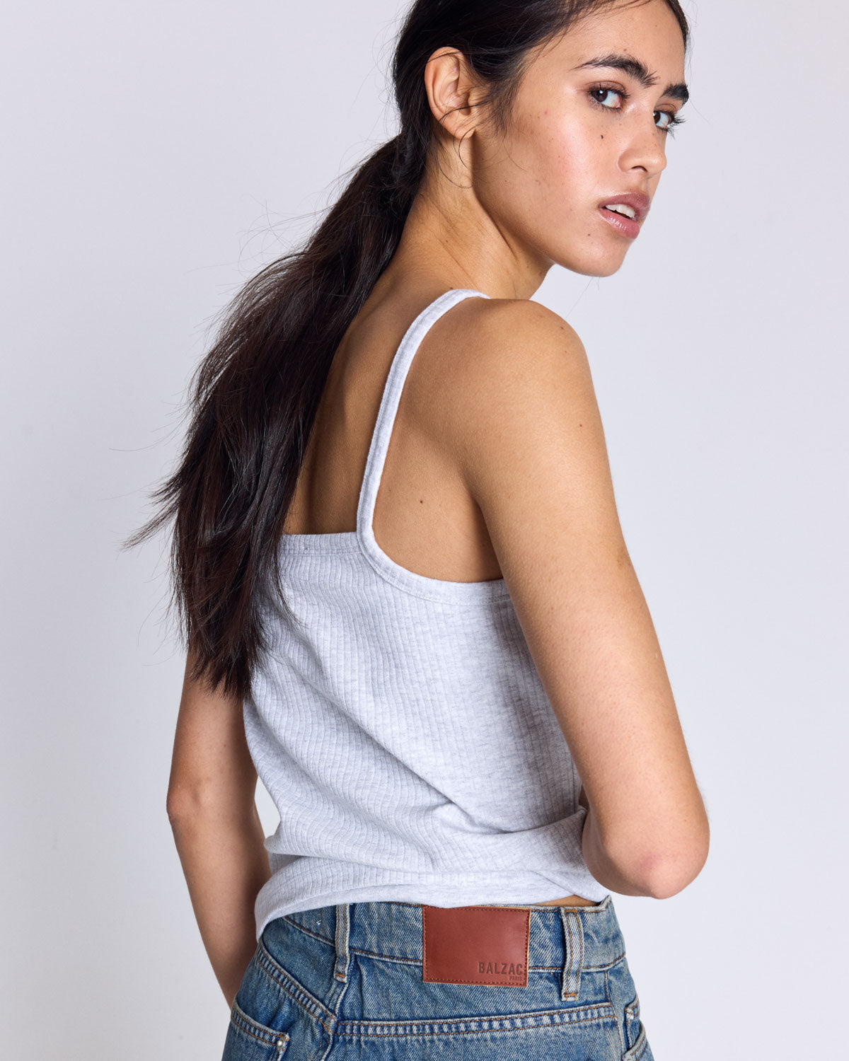 Jean Mateo bleu vintage