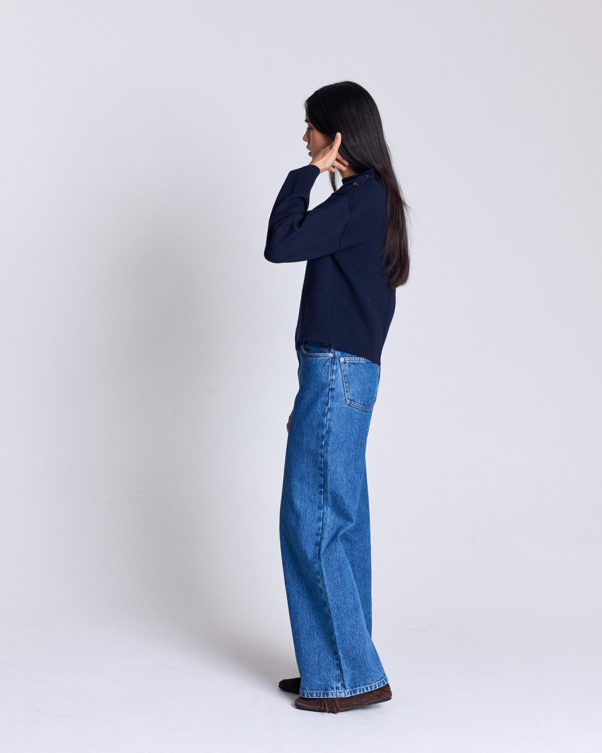 Pull Edna bleu marine