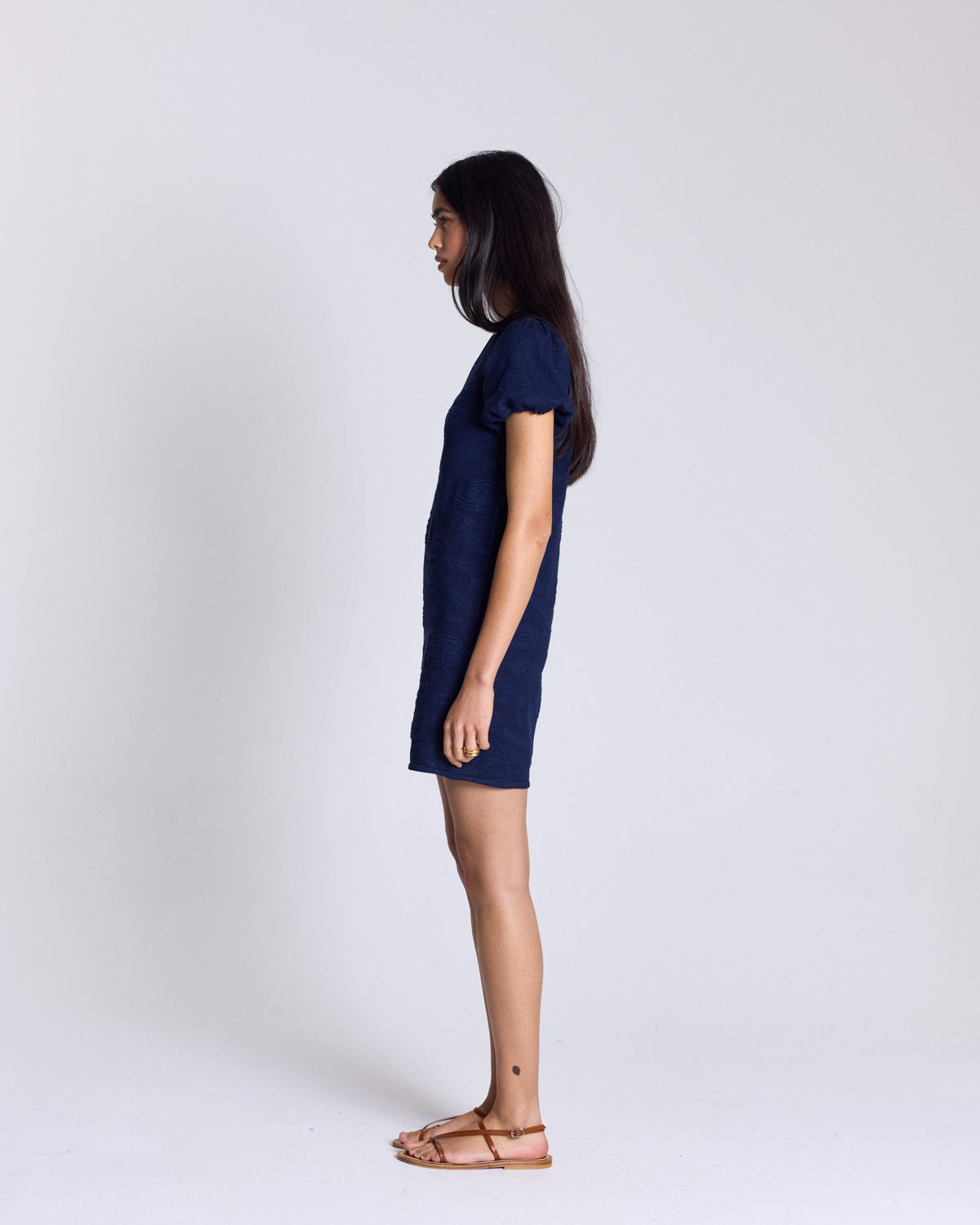 Robe Marta bleu marine