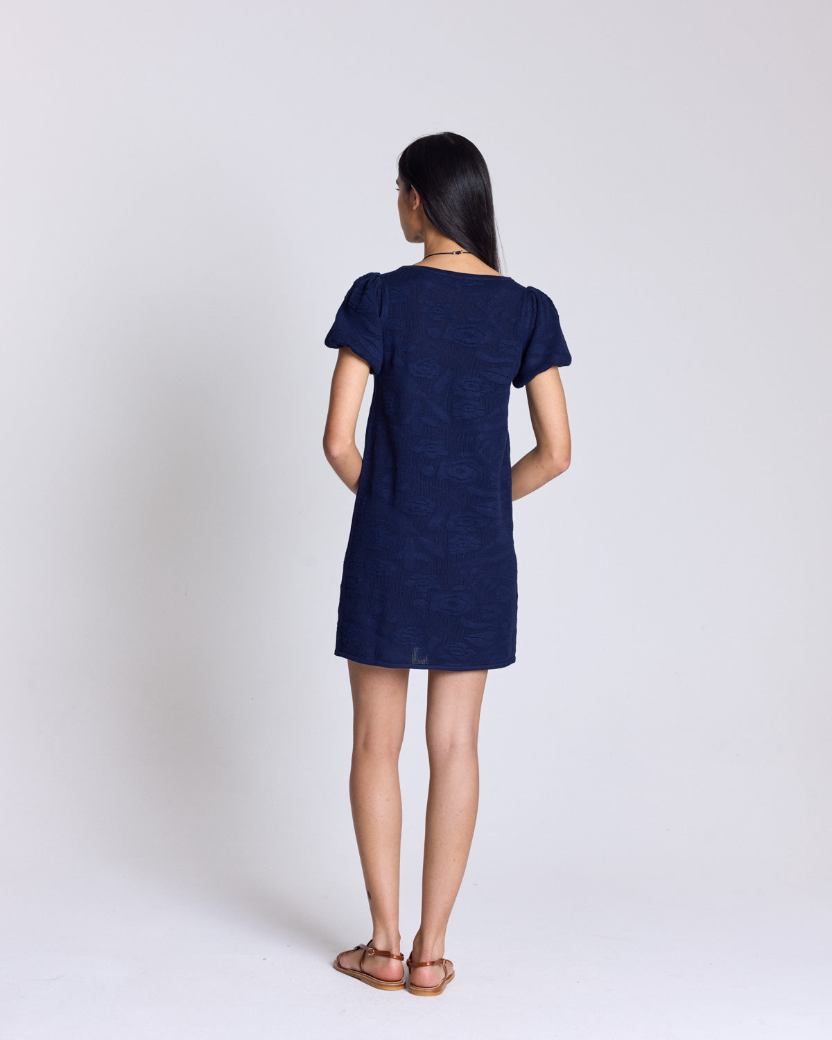 Robe Marta bleu marine