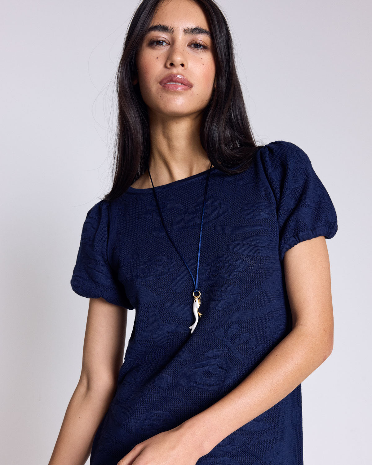 Robe Marta bleu marine