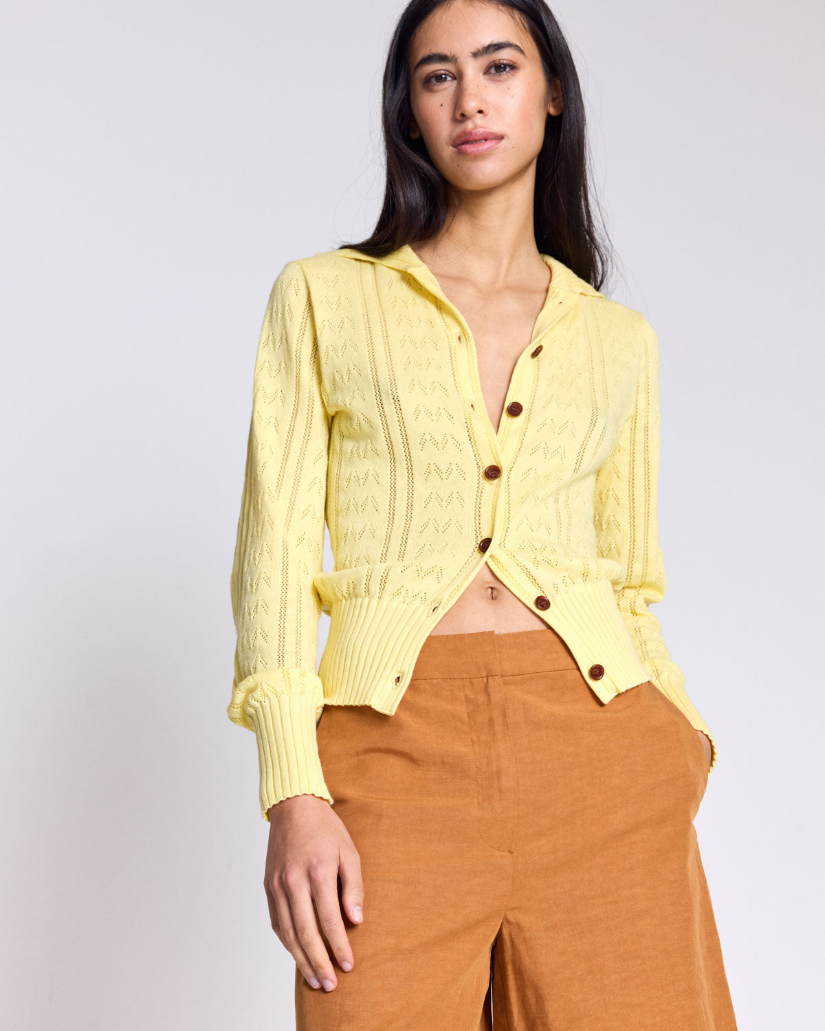 Cardigan Melissa jaune