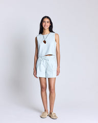 Short Max bleu ciel