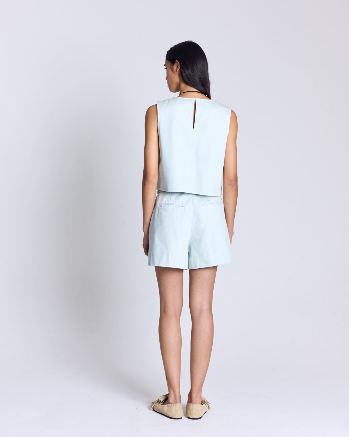 Short Max bleu ciel