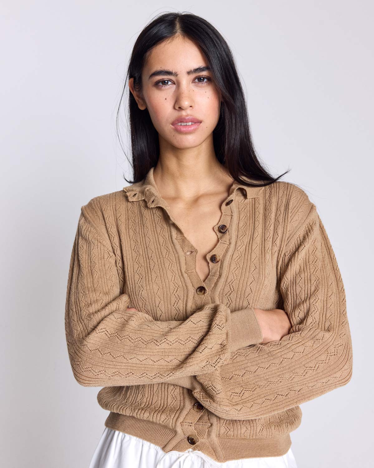 Cardigan Odile sable